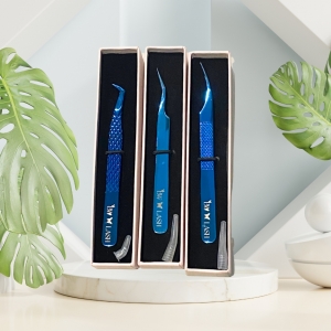 Blue Series | Eyelash Extension Tweezer Bundle